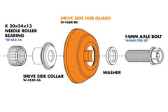 Odyssey Clutch Pro Freecoaster Hub Parts