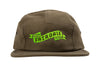 Fairdale Banner Year Camper Hat (Olive w/ Green Embroidery)