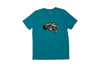 Fairdale Monty Truck Tee (Heather Teal Tri-blend)