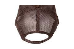 Fairdale Swan Trucker Hat (Brown w/ Sunrise Patch)