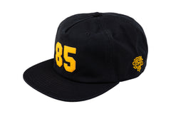 Odyssey '85 Hat (Black w/ Golden Rod Felt Applique)