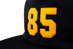 Odyssey '85 Hat (Black w/ Golden Rod Felt Applique)