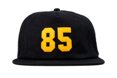 Odyssey '85 Hat (Black w/ Golden Rod Felt Applique)