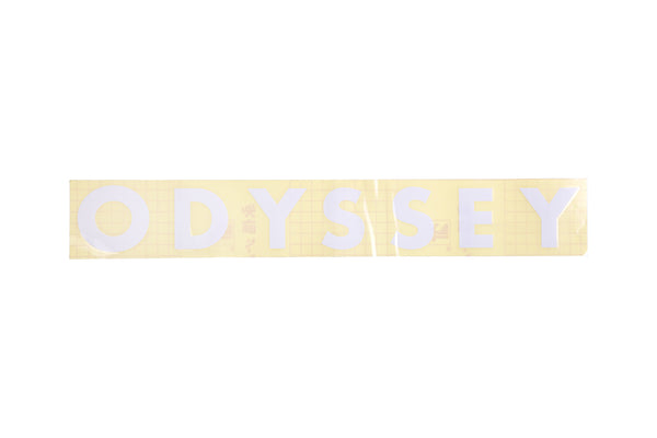Odyssey Futura Big Ramp Die-Cut Sticker (White)
