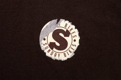 Sunday Sticker Tee (Brown w/ Cream+White Ink)