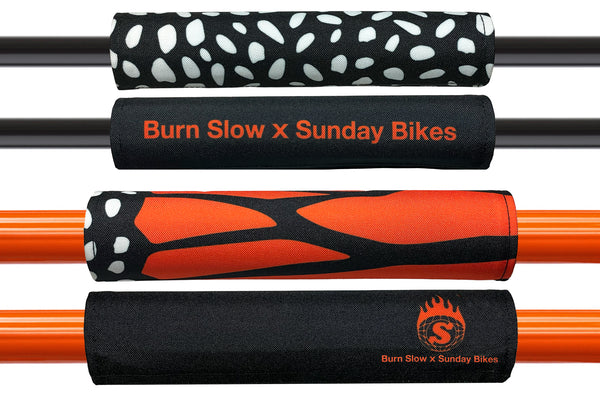 Sunday x Burn Slow Reversible Bar Pad Set (Monarch/Branded)