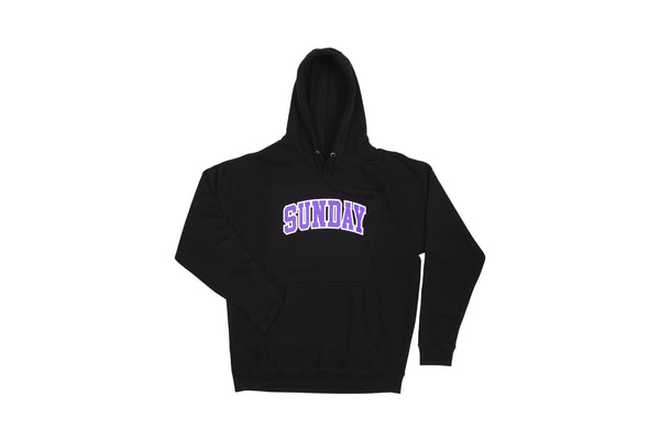 Sunday Blockhead Pullover Hoodie (Black)