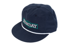 Sunday Cornerstone Rop Unstructured Hat (Navy)